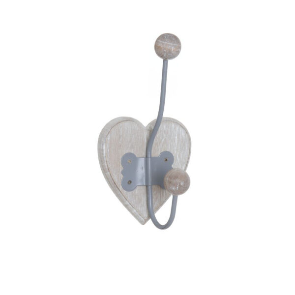 Perchero individual corazon