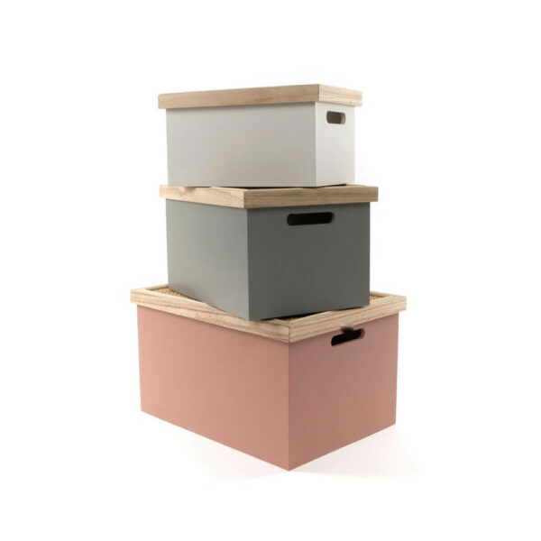 Cajas tapa ratan