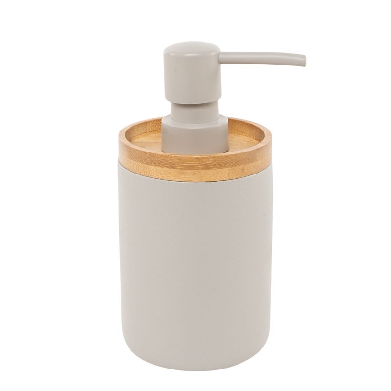 dispensador jabon gris