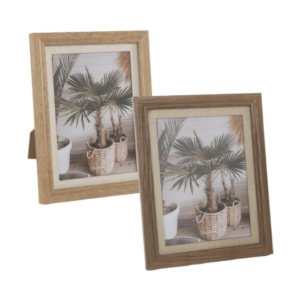 Portafotos 13x18 de madera en dos colores
