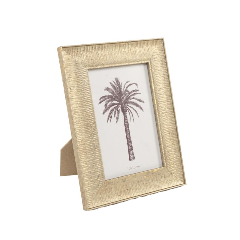Portafotos 10x15 palmera dorado