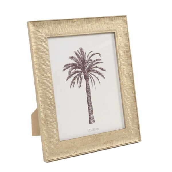 Portafotos 15x20 palmera dorado