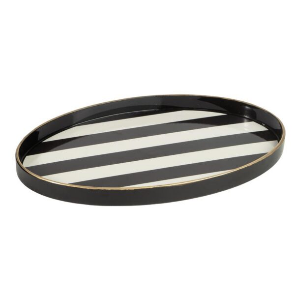 Bandeja ovalada negra Excellence 39 × 27